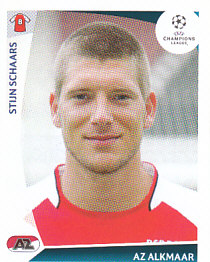 Stijn Schaars AZ Alkmaar samolepka UEFA Champions League 2009/10 #508